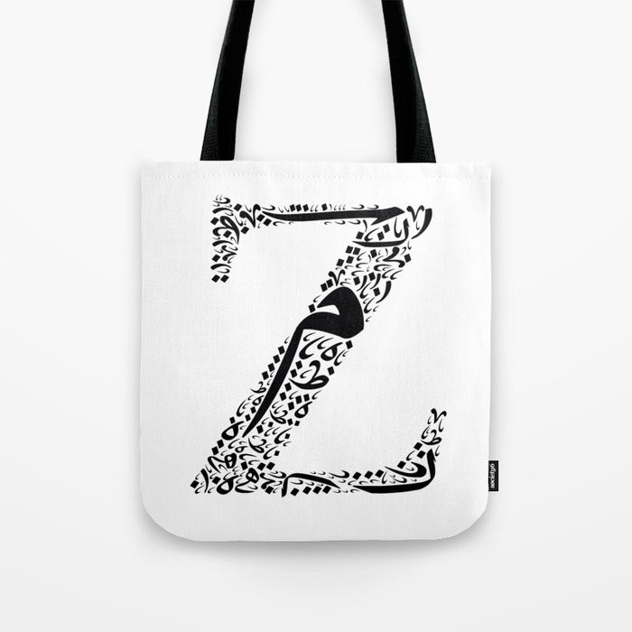 Creative Beautiful Letter "Z" Design. Tote Bag