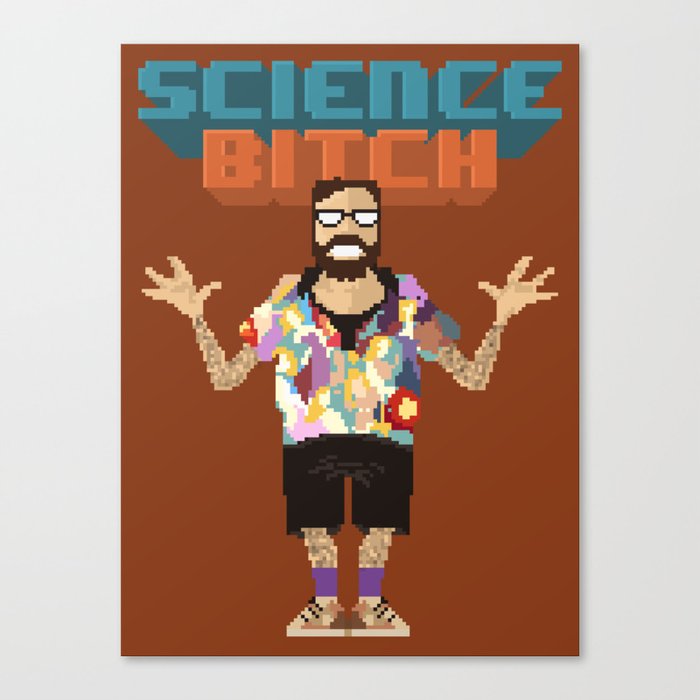 Science Bitch Canvas Print