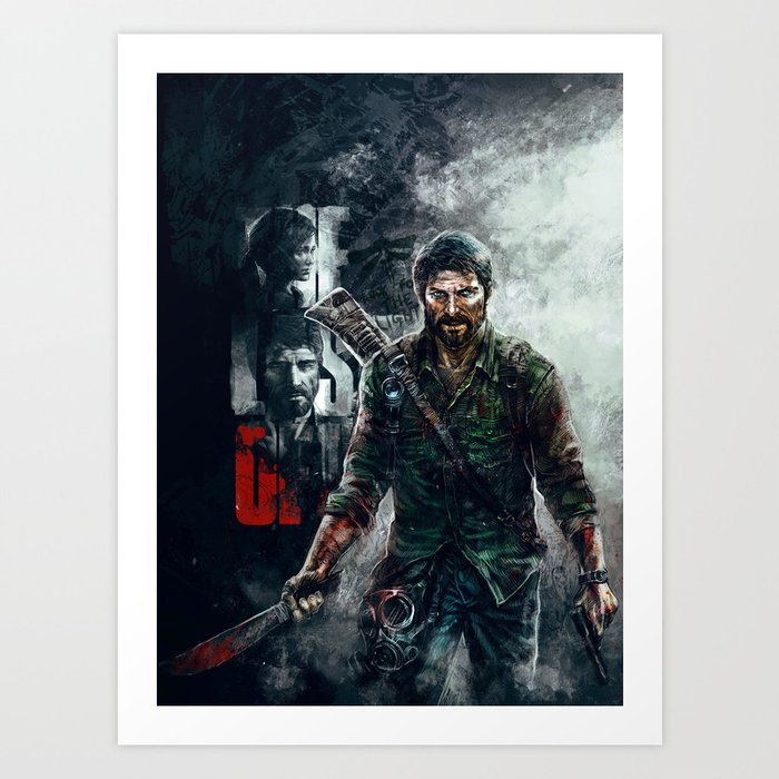 Joel The Last Of Us Art Print