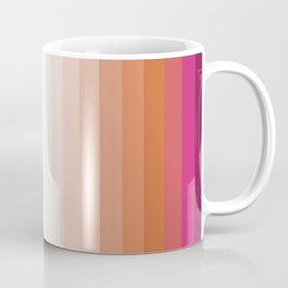 retro stripe night Coffee Mug