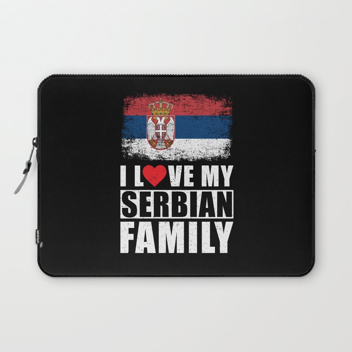 Serbian Family Laptop Sleeve