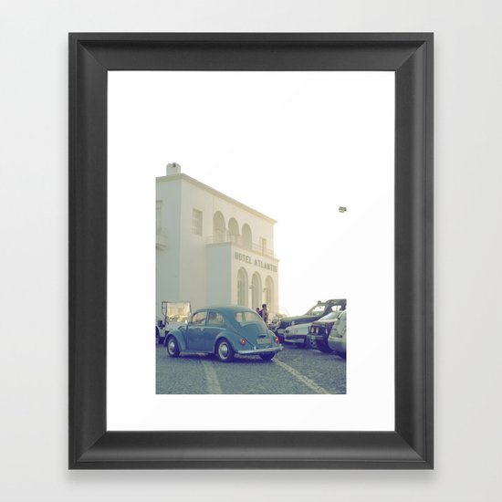 Hotel Atlantis Vintage Moment Framed Art Print