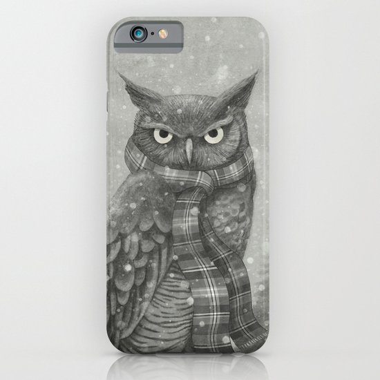 Winter Owl iPhone & iPod Case