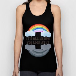 It's All In How You Look At It Rainbows Tank Top