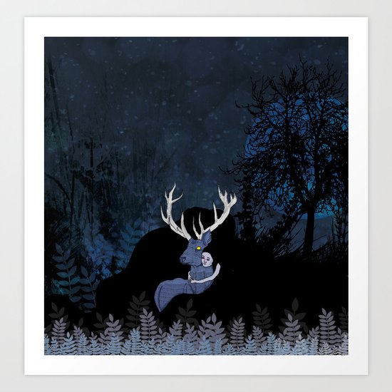 Let me go home. Art Print