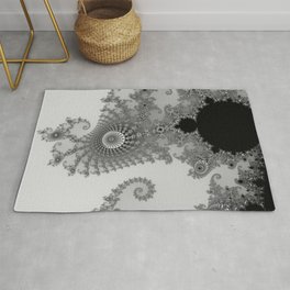 males mandelbrot abstract Area & Throw Rug