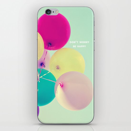 Don't worry, be happy iPhone & iPod Skin
