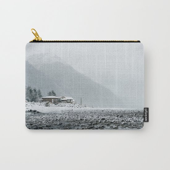 Snowy Valley Carry-All Pouch