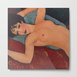 Amedeo Modigliani "Nu couché" Metal Print