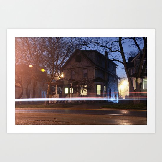 House Not On the Corner Art Print
