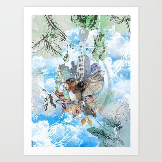 SOFT NATURE Art Print