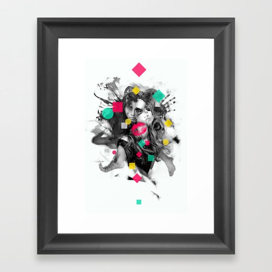 Code W Framed Art Print