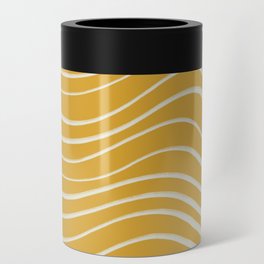 Golden Minimalist Abstract Lines Can Cooler
