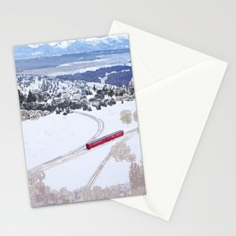 One winter day Stationery Cards