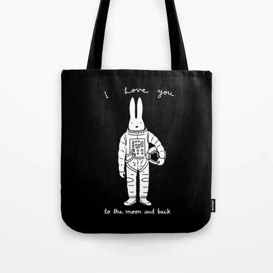 To the Moon and Back Tote Bag
