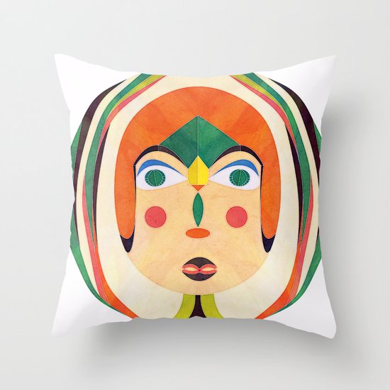 Look Throw Pillow