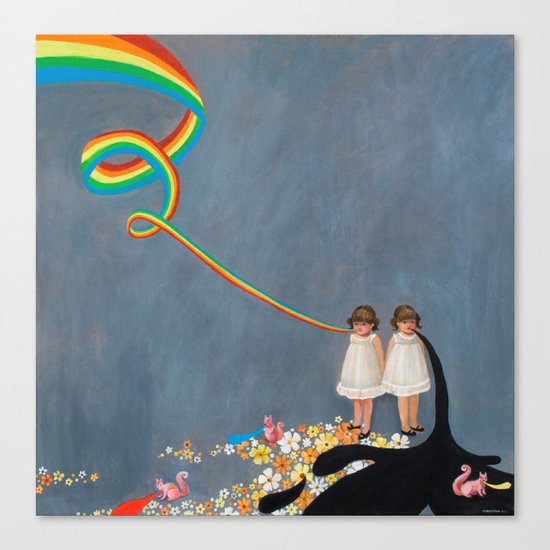 The Twins Canvas Print