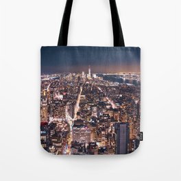 New York City Night Tote Bag