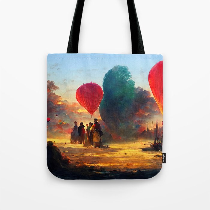 Balloon Festival Tote Bag