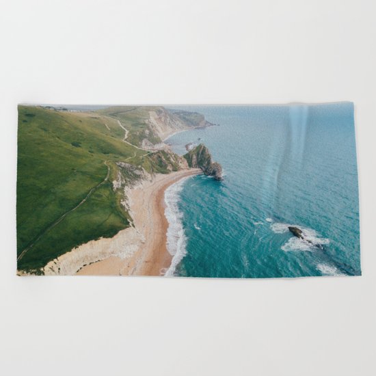 Coastal Drive Beach Towel