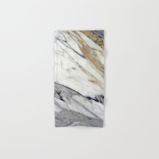 Calacatta Marble Hand & Bath Towel