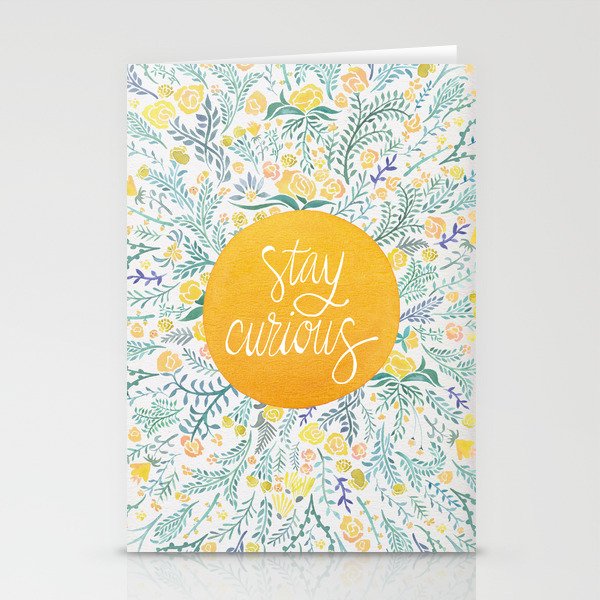 Stay Curious Stationery Cards