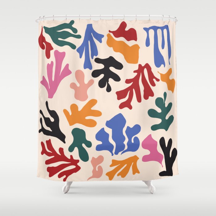 Matisse patterns Shower Curtain