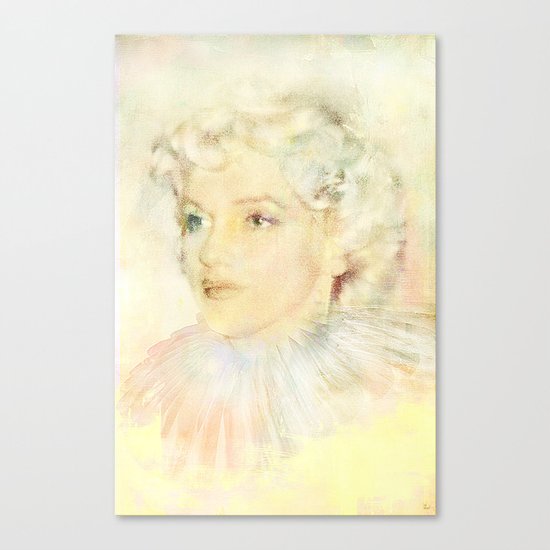 Portrait of an icon Canvas Print