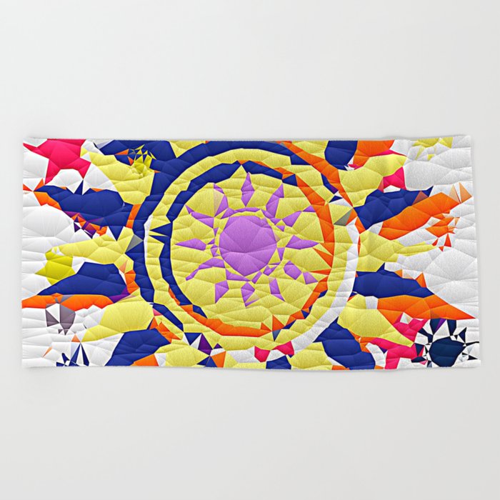 quilted beach towel