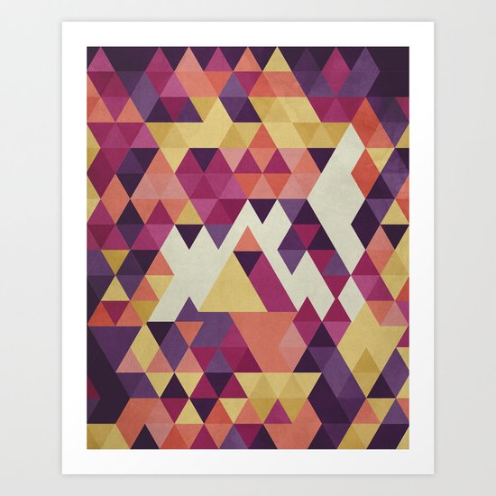Geometri III Art Print