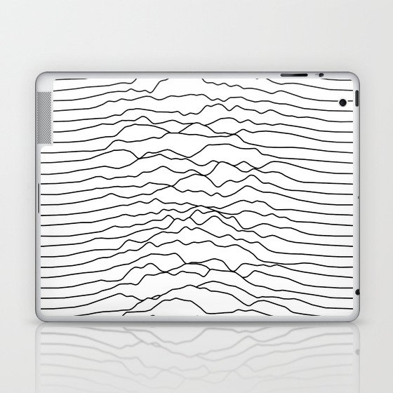 Mono Waveform Laptop & iPad Skin