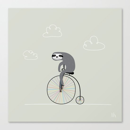 The Happy Ride Canvas Print