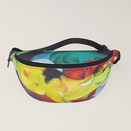 Franz Marc Cows, Yellow, Red and Green Fanny Pack