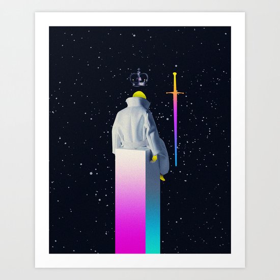 The King Art Print