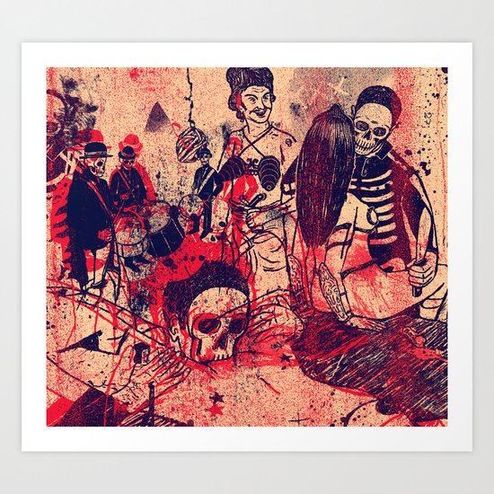 Boom Doom Ka Doom Art Print
