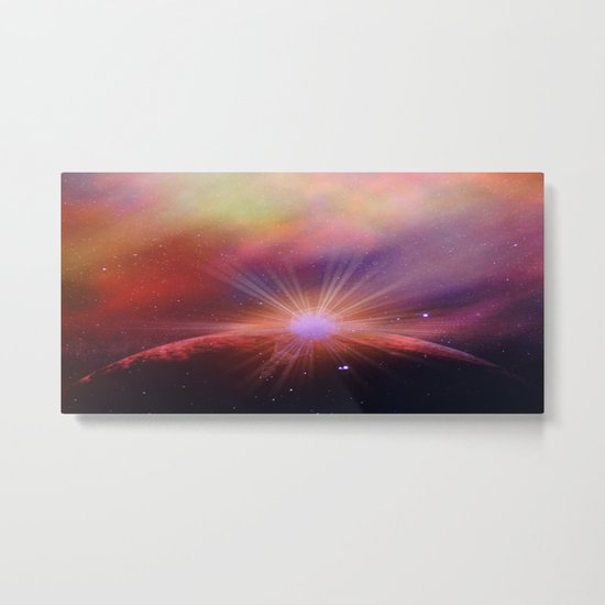 Mars rises Metal Print