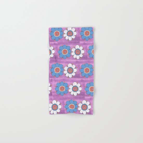 Flowers Hand & Bath Towel