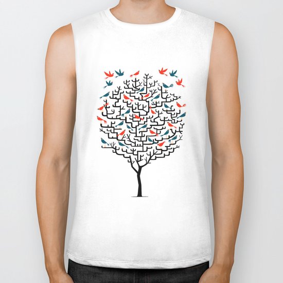 Out On a Lark Biker Tank