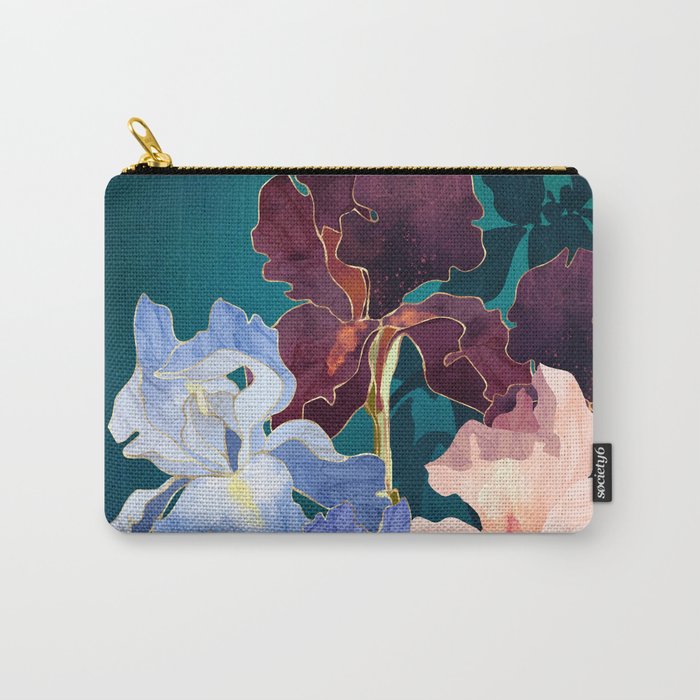 Iris Abstract Carry-All Pouch