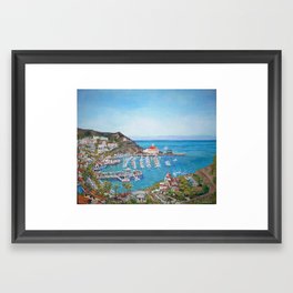 Catalina Island Framed Art Print