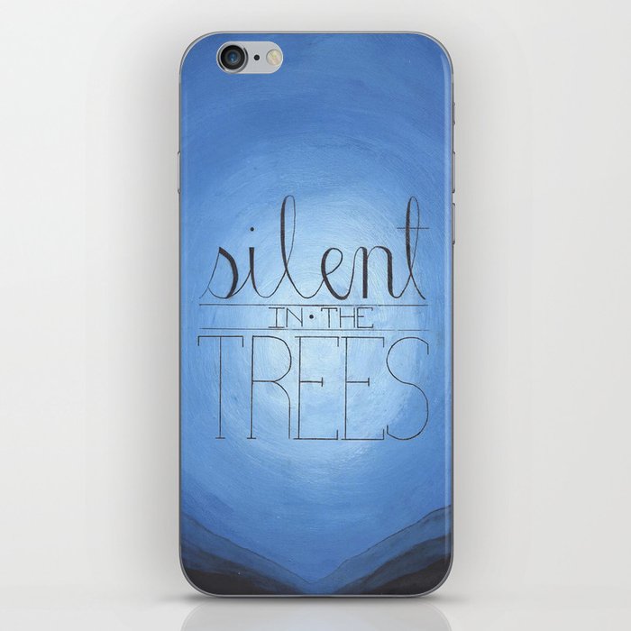 Silent in the Trees iPhone Skin