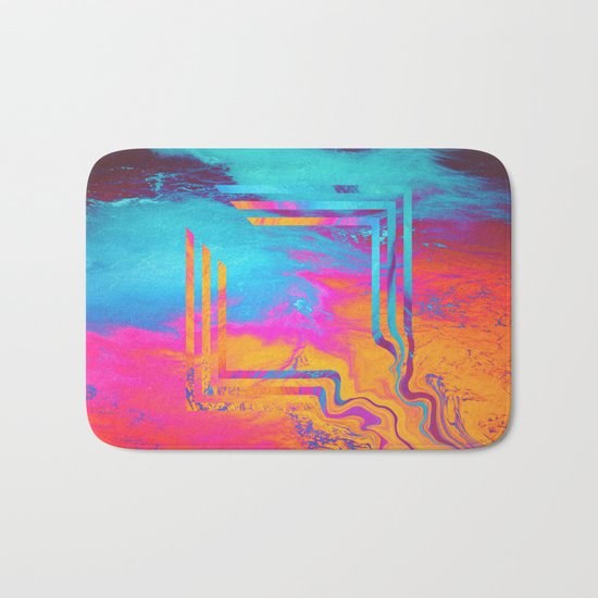 Running To The Sea. Bath Mat