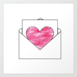Love Letter Art Print