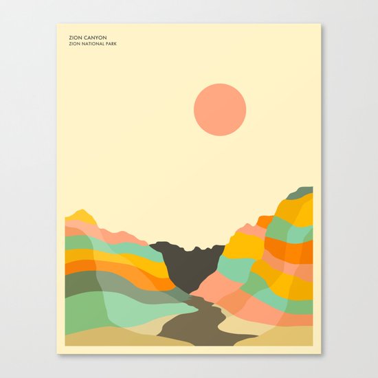 ZION NATIONAL PARK Canvas Print