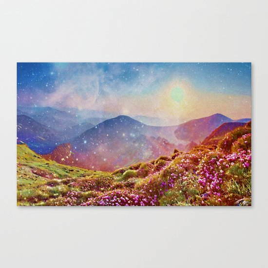 Summer mountains Canvas Print