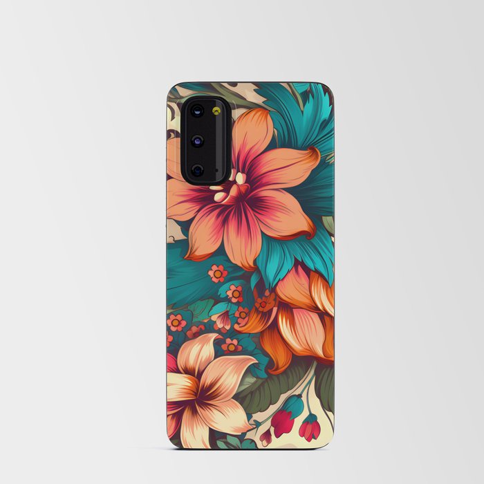 Floral Interior Design - Transform Your Space with Nature's Elegance Android Card Case