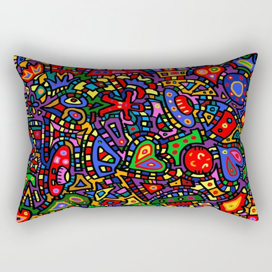 #453 Doodle #2 Rectangular Pillow