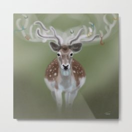 Forest Guardian  Metal Print | Animal, Painting, Graphic Design, Digital 