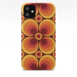 70s pattern iPhone Case