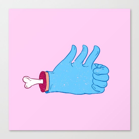My like is bigger than yours! Canvas Print